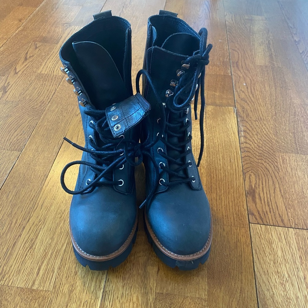 Jeffrey Campbell combat boots